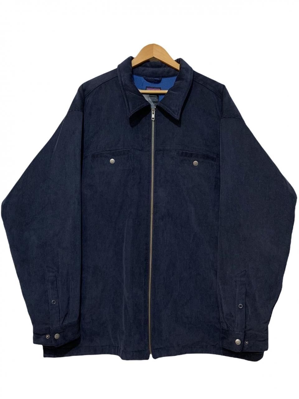 06年製 patagonia Cord Warmer Jacket 紺 XL 00s パタゴニア コードウォーマー ジャケット シャツ コーデュロイ  フリース ネイビー 27135 F6 古着 - NEWJOKE ONLINE STORE