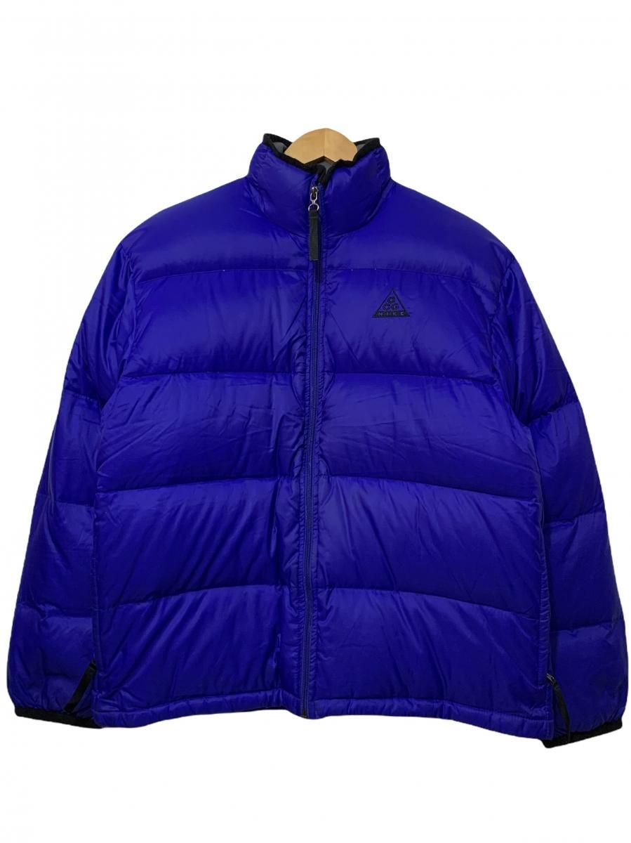 96年製 NIKE ACG Down Jacket 青 M 90s ナイキ エーシージー ダウン ...