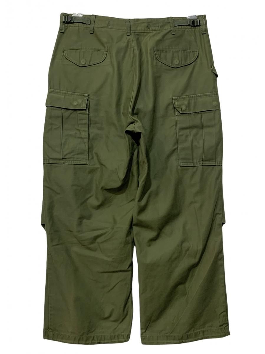 70s US ARMY M-65 Field Pants オリーブ Medium-Short 米軍実物 ...