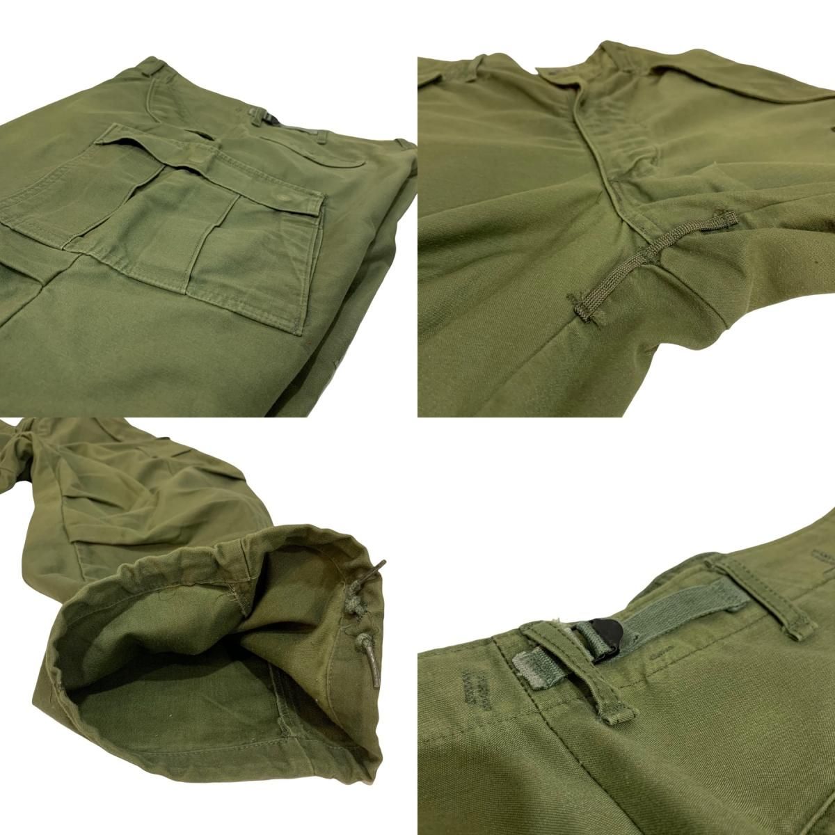 s US ARMY M Field Pants オリーブ Medium Short 米軍実物