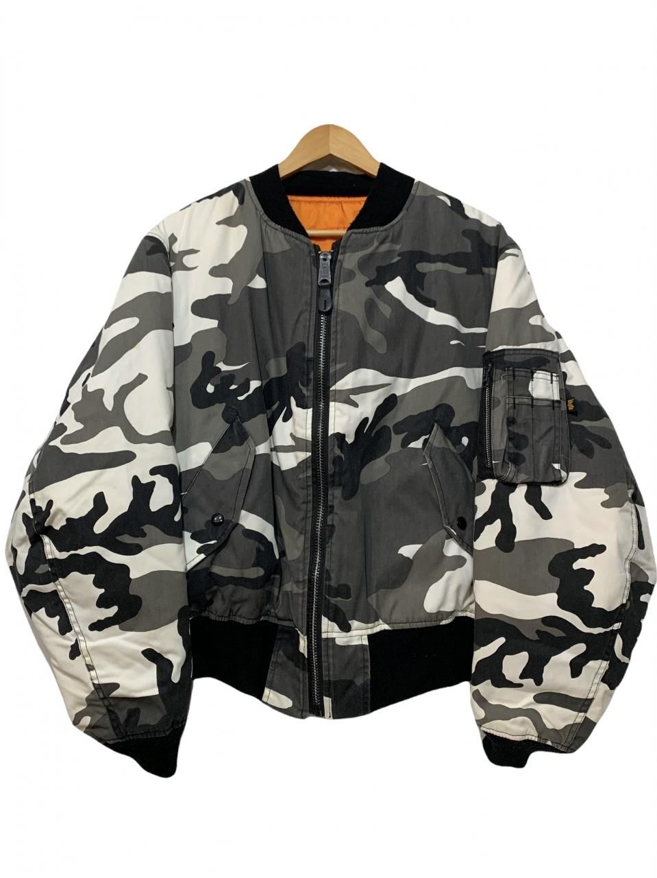 USA製 00s ALPHA MA-1 Flight Jacket 