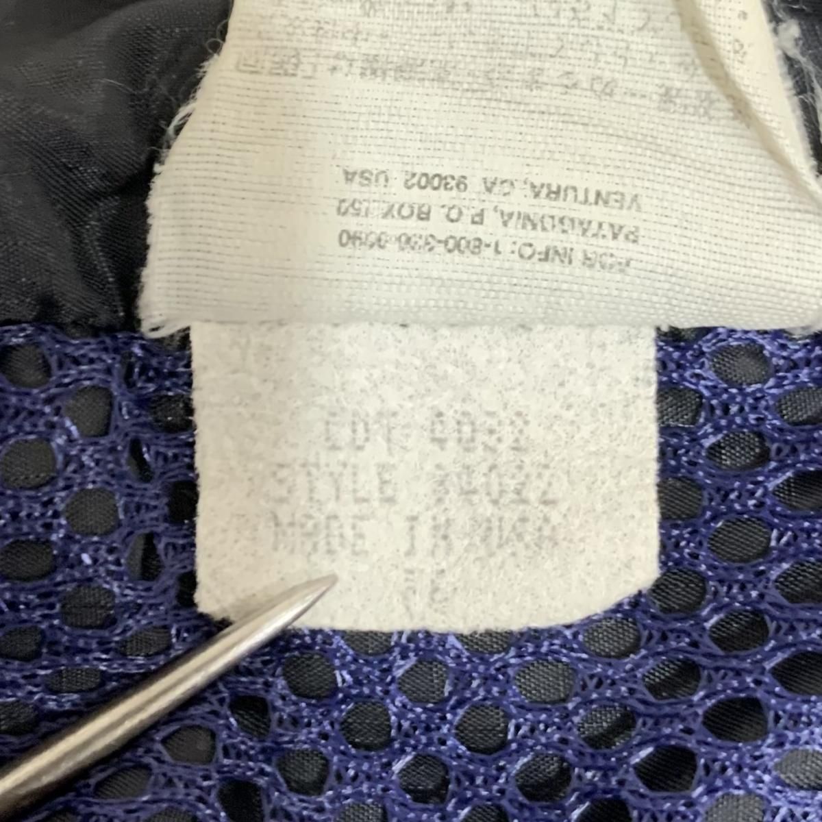 USA製 96年 patagonia Puffball Jacket 紺黒 XS パタゴニア パフボール