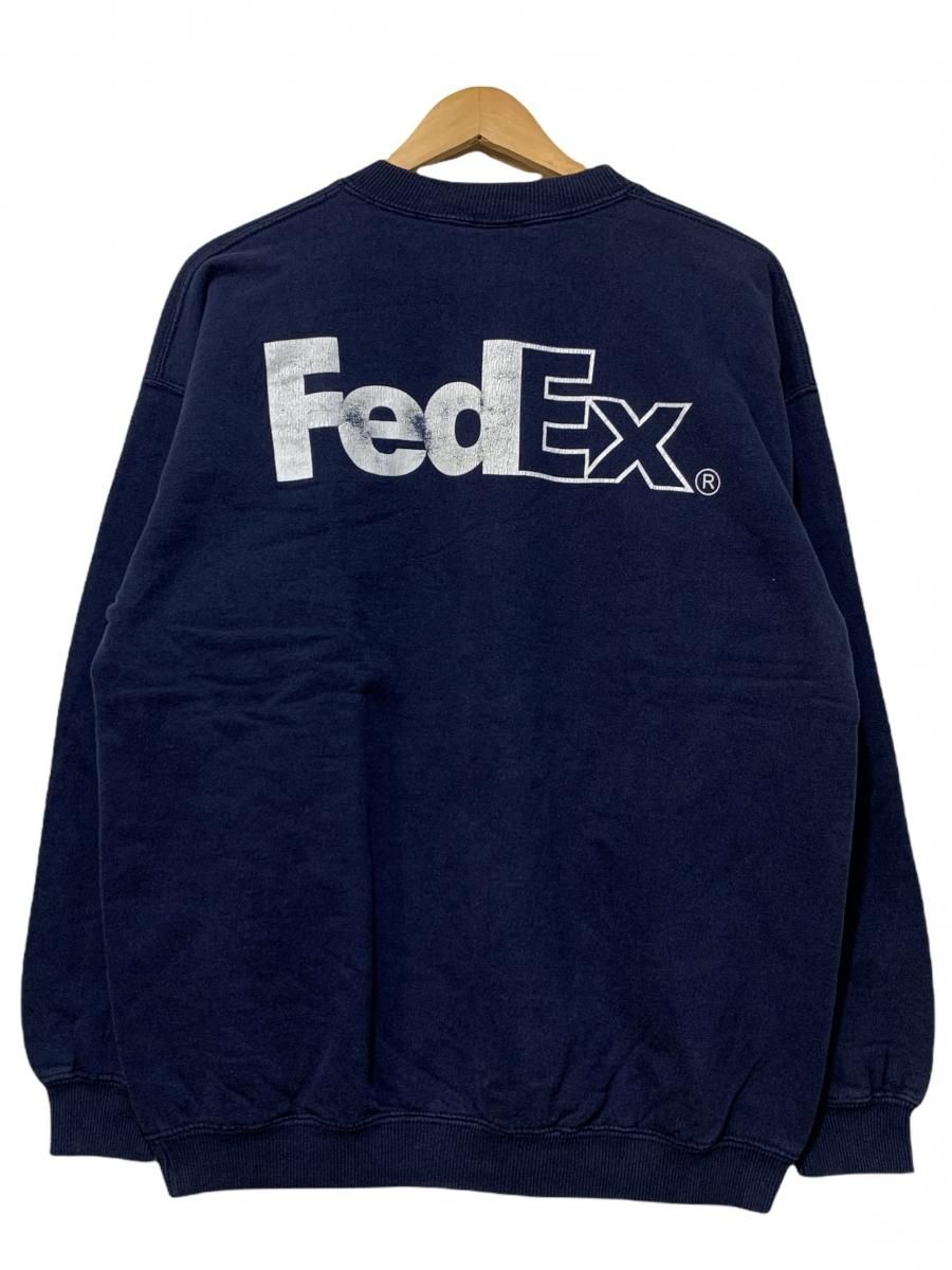 美品 90s FedEx フェデックス メンズ スウェット USA製  L L