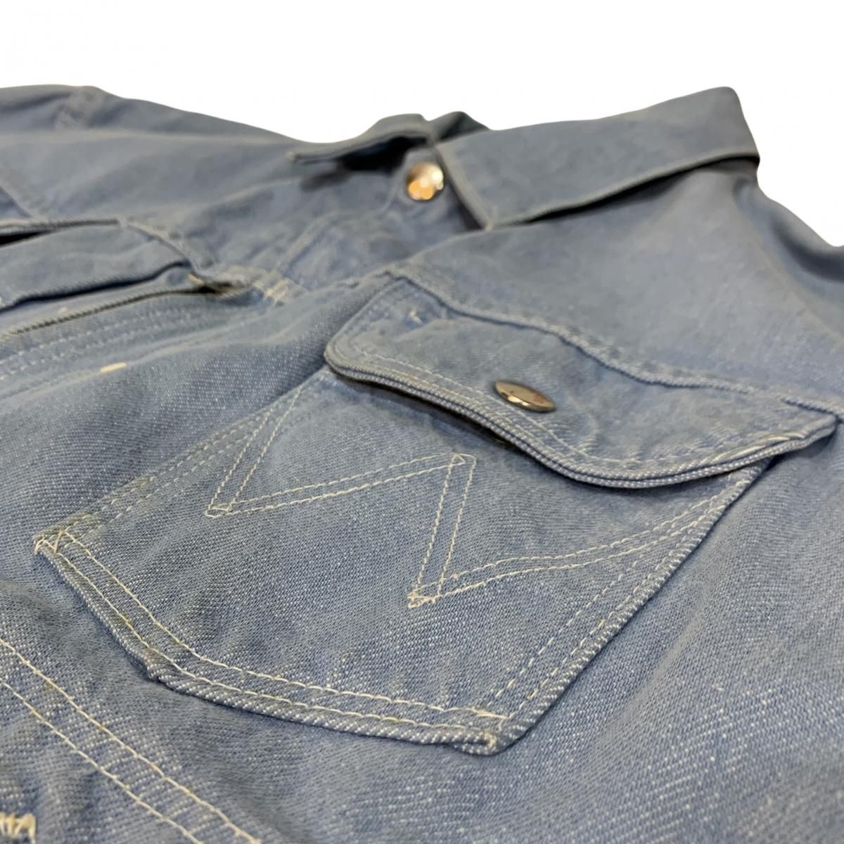 60s WRANGLER 22MJZ サックスブルー 48 縦ベルタグ ラングラー 60s WRANGLER 22MJZ サックスブルー 48 縦ベルタグ ラングラー