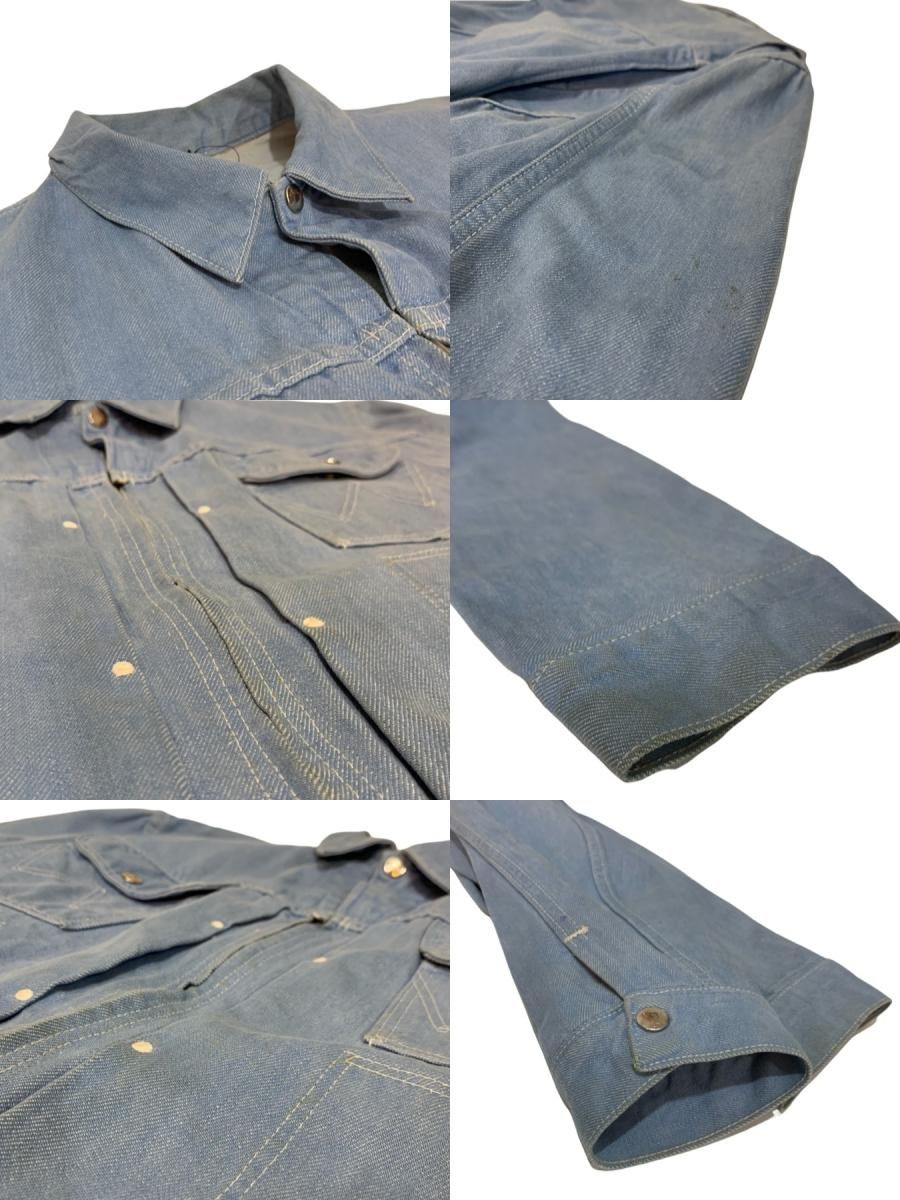 60s WRANGLER 22MJZ サックスブルー 48 縦ベルタグ ラングラー 60s WRANGLER 22MJZ サックスブルー 48 縦ベルタグ ラングラー