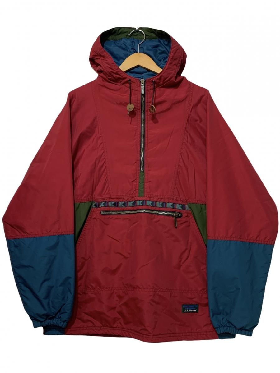 USA製 90s L.L.Bean Tyrolean Tape Padding Anorak Parka 赤 S ...