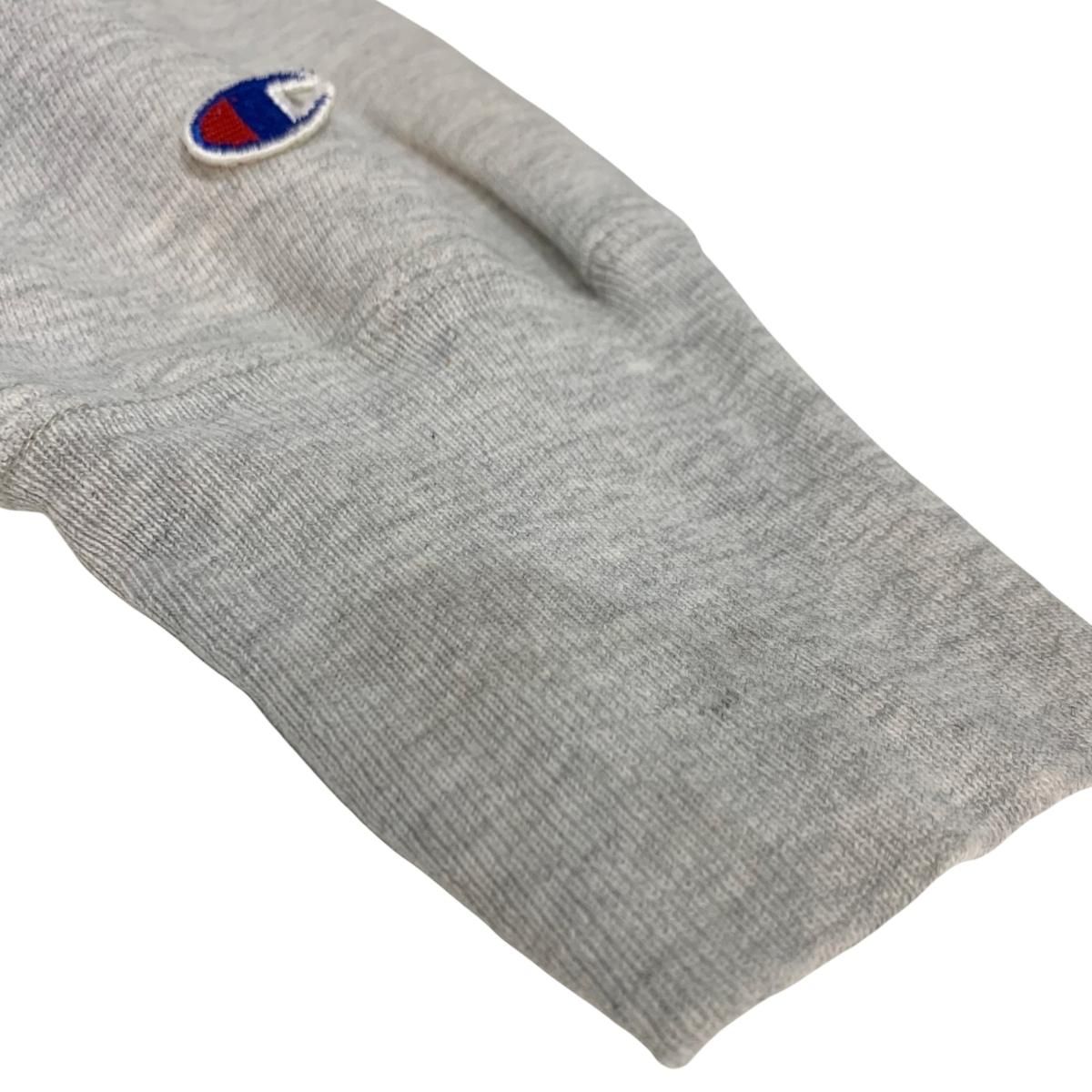 USA製 90s Champion Reverse Weave Sweatshirt 灰 L 刺繍タグ USA製 90s Champion Reverse Weave Sweatshirt 灰 L 刺繍タグ