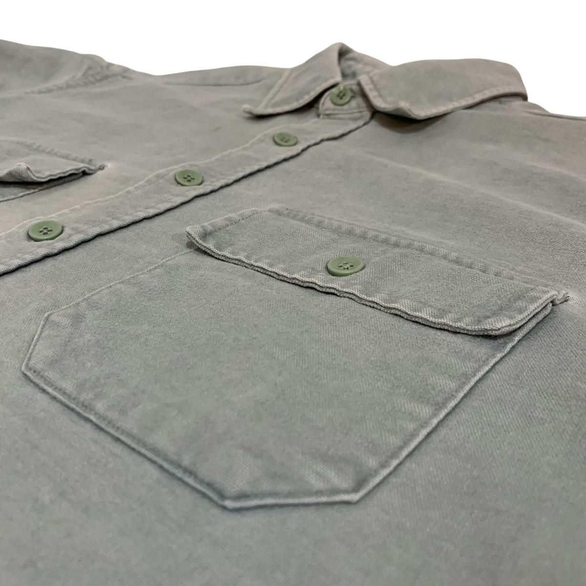 USA製 90s L.L.Bean Chamois Cloth L/S Shirts ミントグリーン USA製 90s L.L.Bean Chamois Cloth L/S Shirts ミントグリーン
