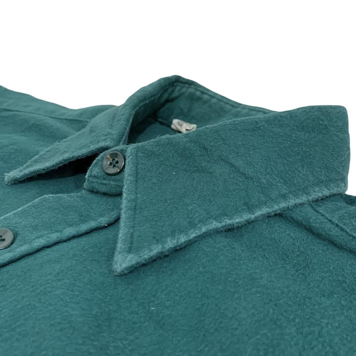 USA製 90s L.L.Bean Chamois Cloth L/S Shirts 深緑 17 1/2-TALL USA製 90s L.L.Bean Chamois Cloth L/S Shirts 深緑 17 1/2-TALL