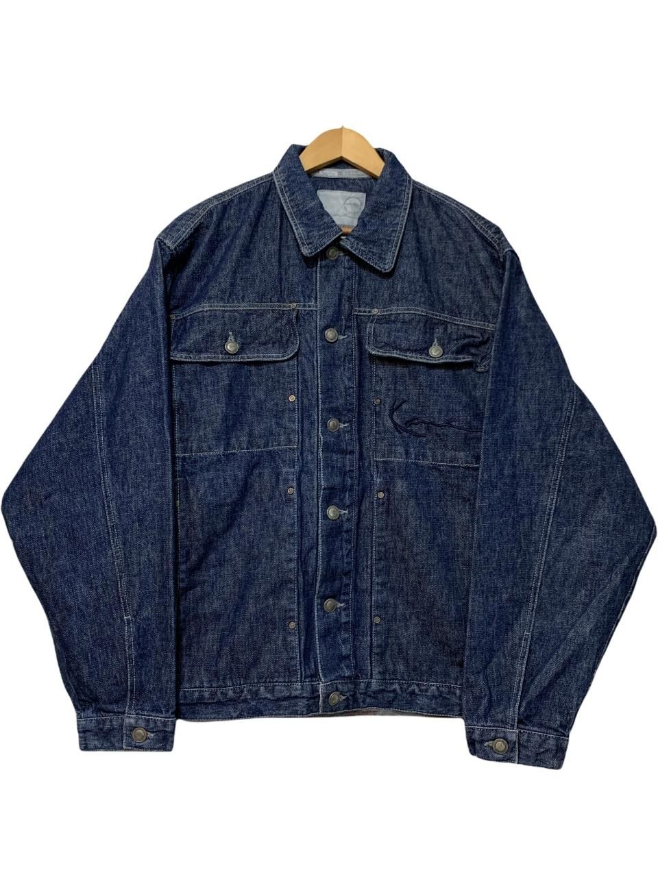 00s KARL KANI Denim Jacket 紺 L カールカナイ デニムジャケット