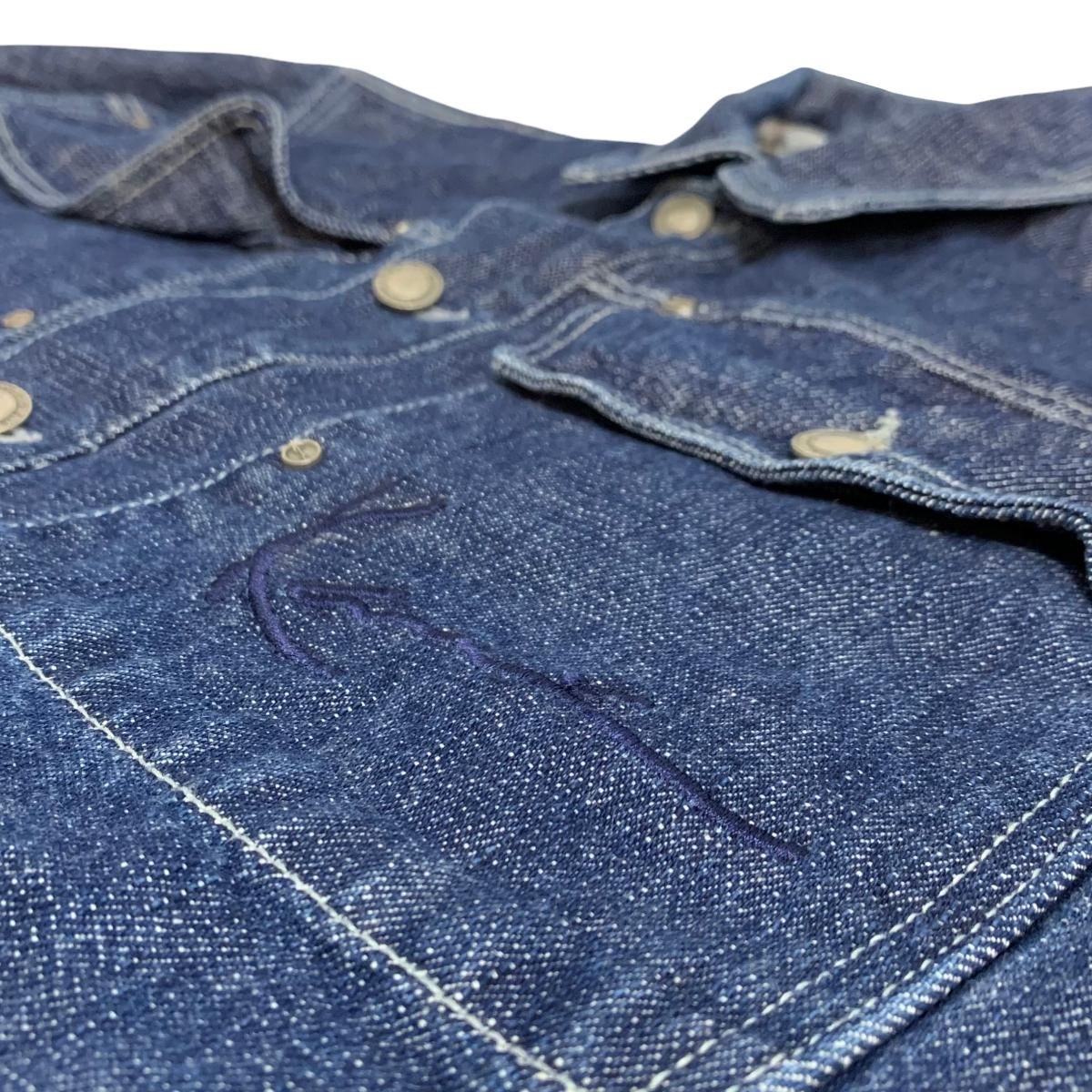 00s KARL KANI Denim Jacket 紺 L カールカナイ デニム 00s KARL KANI Denim Jacket 紺 L カールカナイ デニム