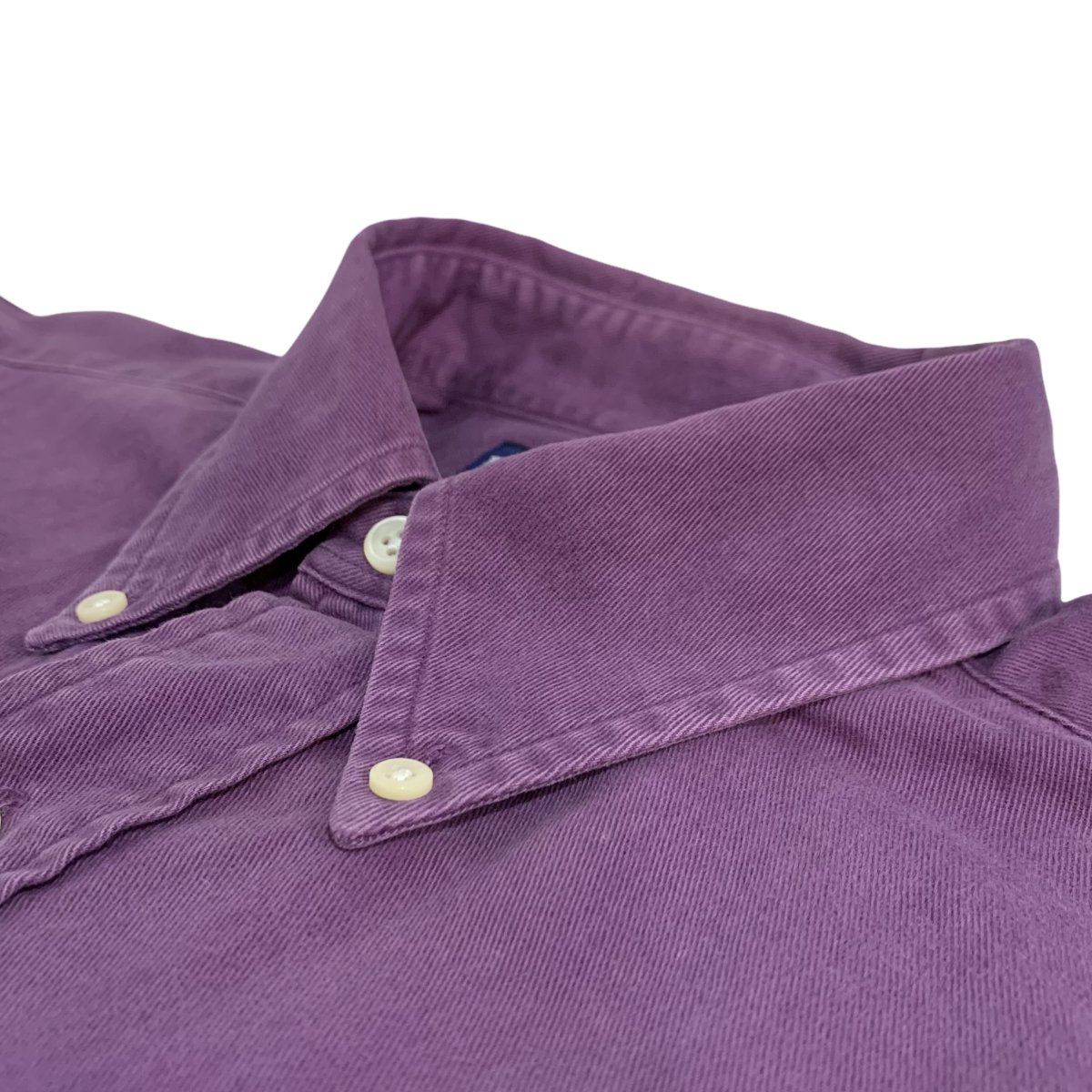 Polo Ralph Lauren Cotton BD L/S Shirt 紫 M ポロラルフローレン 長袖 ...