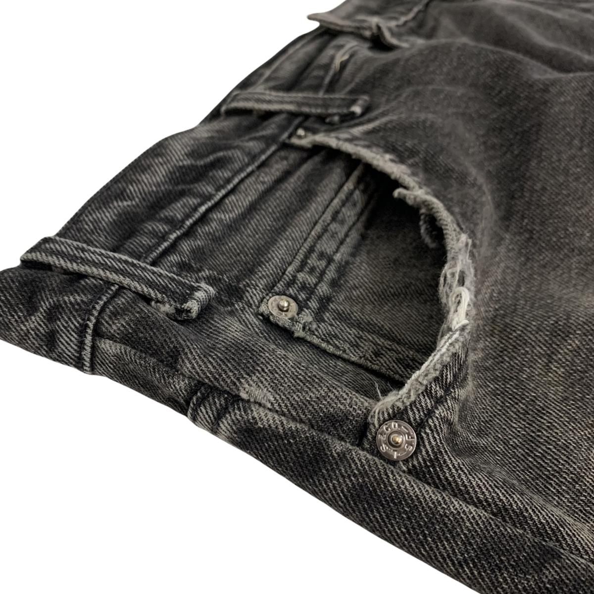 USA製 90s Levi's 505 Black Denim Pants 黒 W35×L29 リーバイス