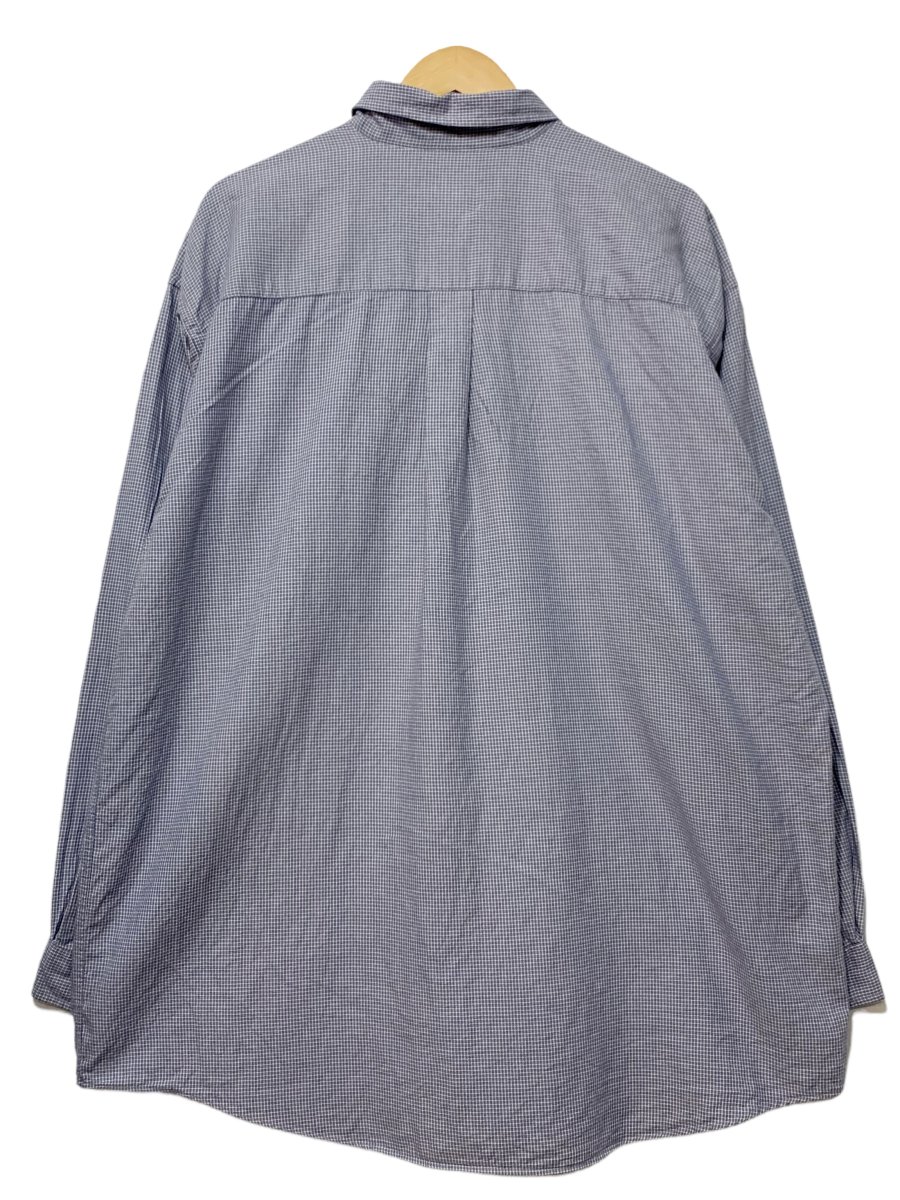 00年製 patagonia L/S Pima Cotton Shirt 青灰 XL 00s パタゴニア 
