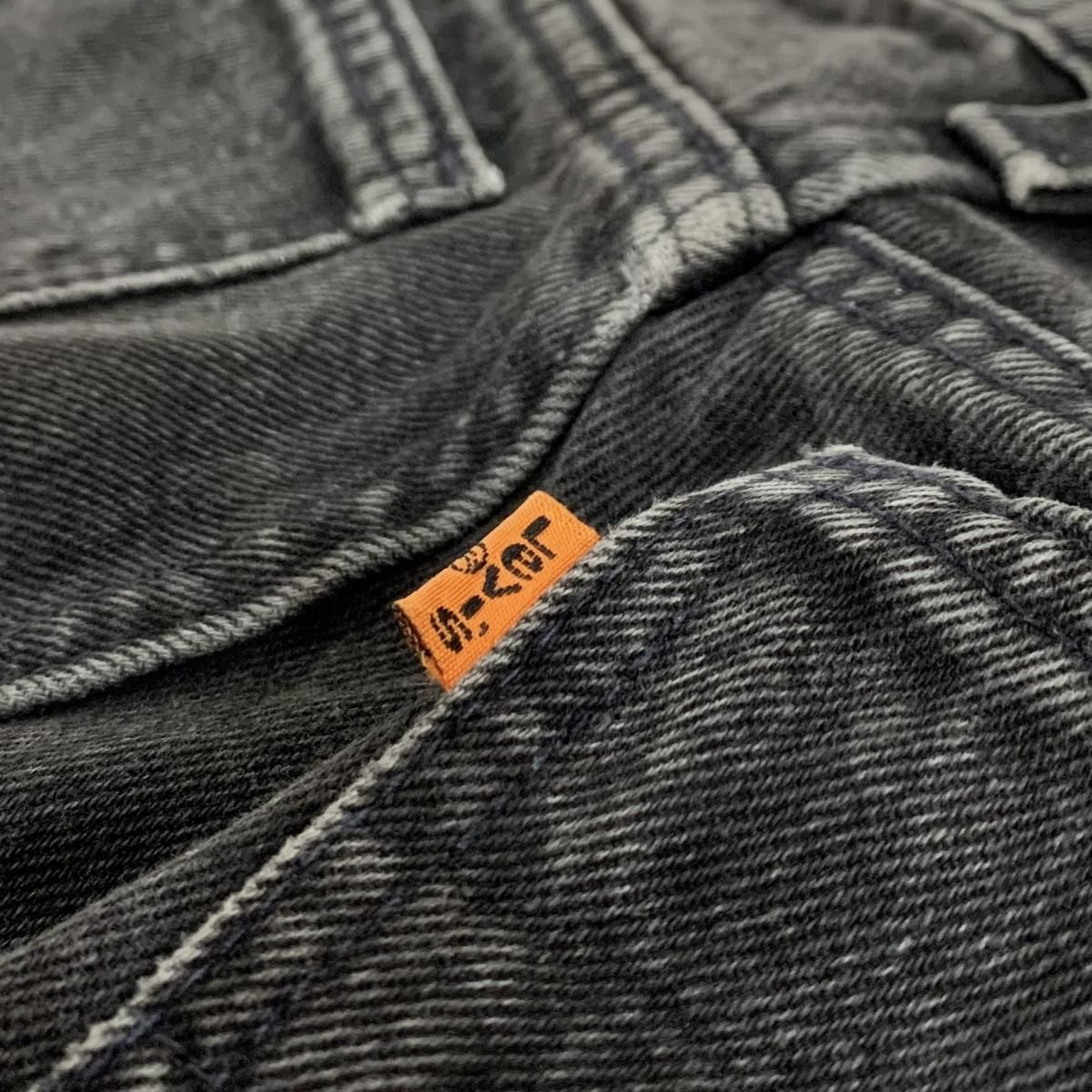USA製 95年 Levi's 550 Black Denim Pants 黒 W35×L31 90s USA製 95年 Levi's 550 Black Denim Pants 黒 W35×L31 90s