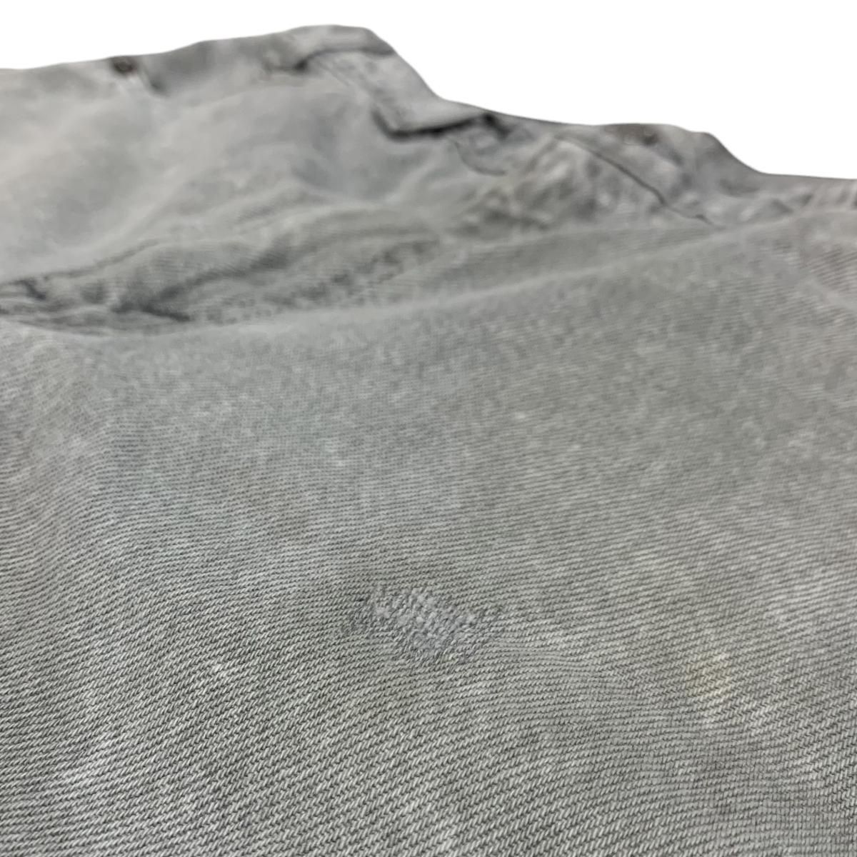 USA製 89年 Levi's 550 Chemical Wash Grey Denim Pants 灰 W32