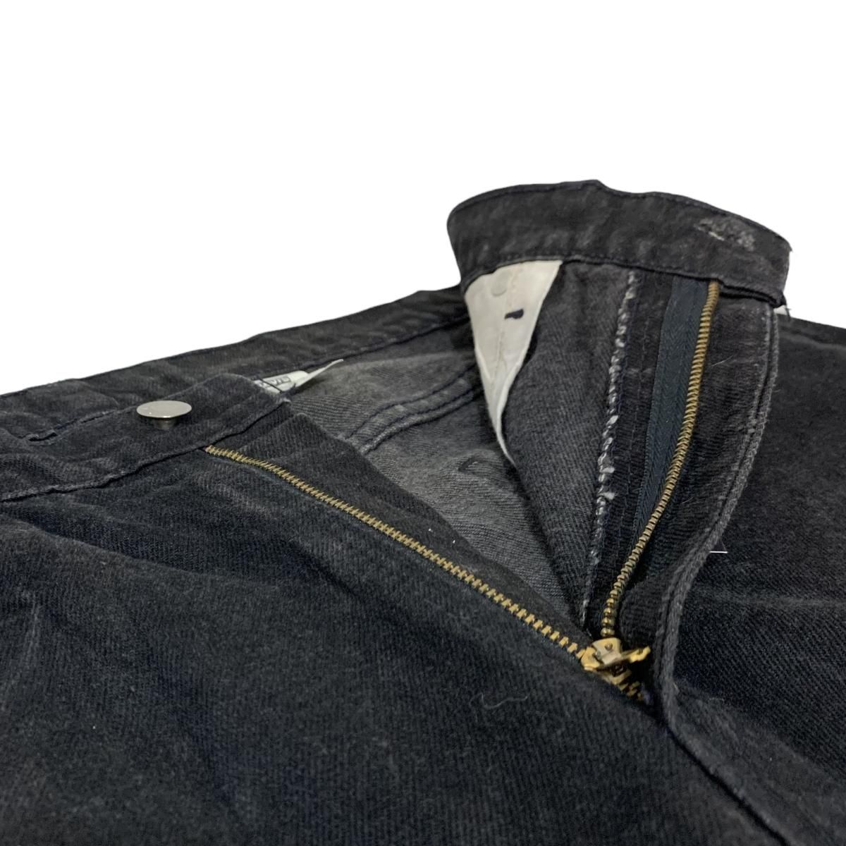 USA製 97年 Levi's 565 Black Denim Pants 黒 W34×L30 90s