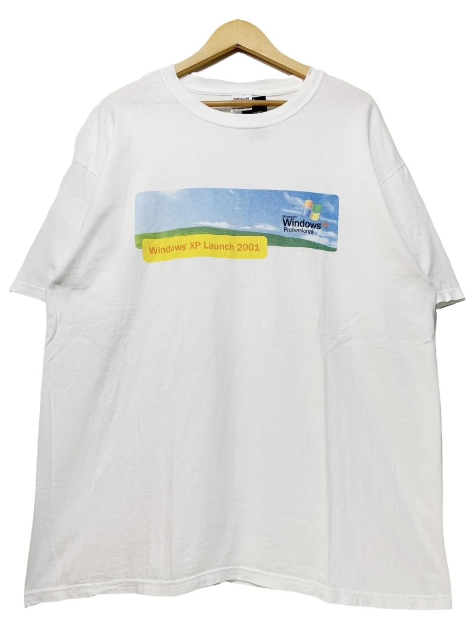 Microsoft ビンテージ マイクロソフト ウィンドウズ Tシャツ 2001