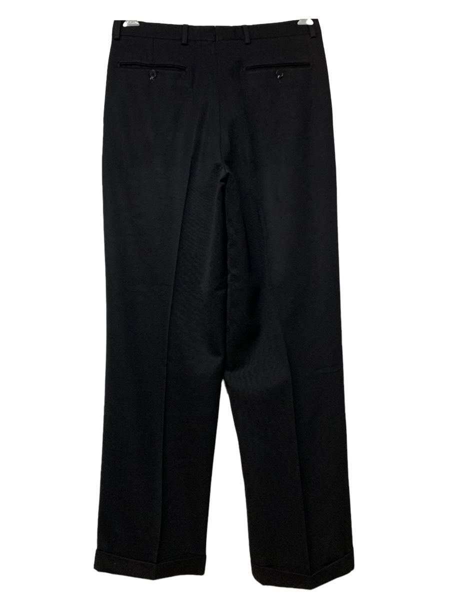 90s USA製 MONSIEUR by GIVENCHY 3 Tuck Slacks 黒 32R 90s USA製 MONSIEUR by GIVENCHY 3 Tuck Slacks 黒 32R