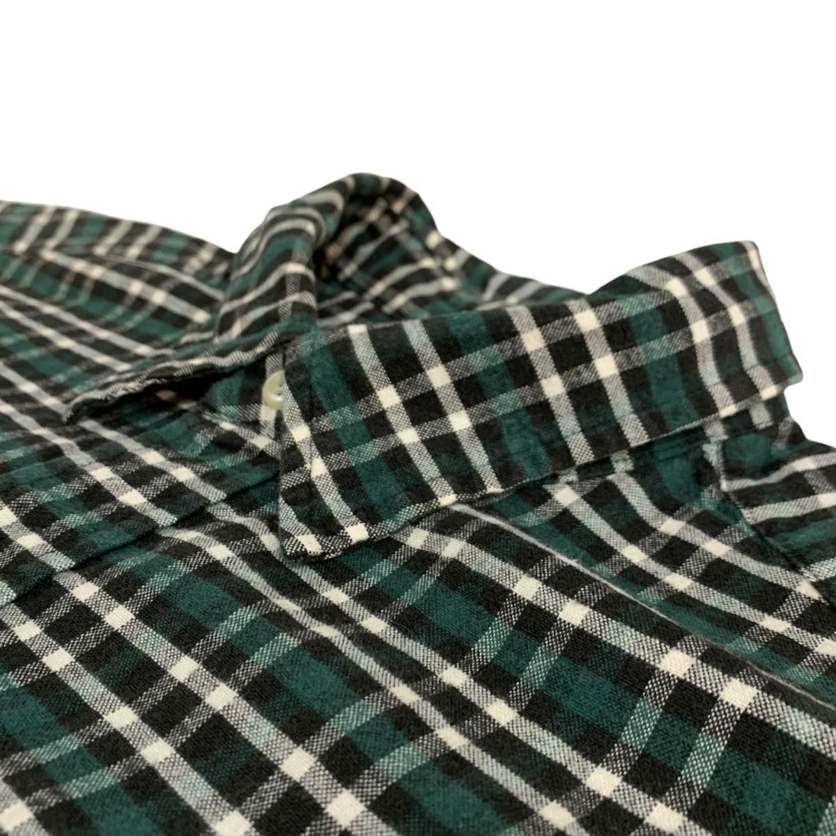 90s OLD GAP Check Cotton L/S Shirt 緑 L オールドギャップ 90s OLD GAP Check Cotton L/S Shirt 緑 L オールドギャップ