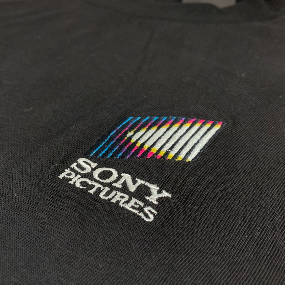 90s SONY PICTURES Logo S/S Tee 黒 XL ソニーピクチャーズ 