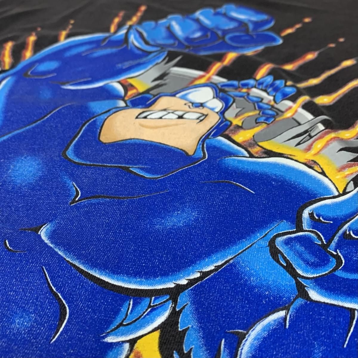 USA製 90s THE TICK Print S/S Tee 黒 L ティック 半袖 Tシャツ USA製 90s THE TICK Print S/S Tee 黒 L ティック 半袖 Tシャツ