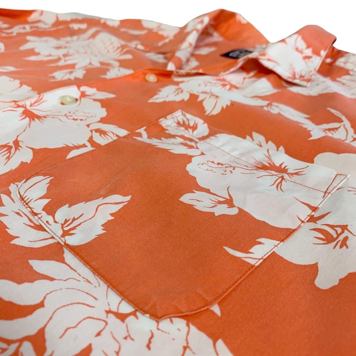 90s OLD GAP Cotton Aloha Shirt オレンジ XL オールドギャップ 90s OLD GAP Cotton Aloha Shirt オレンジ XL オールドギャップ