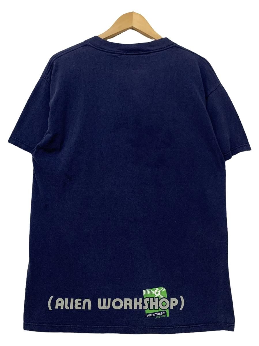 USA製 90s ALIEN WORKSHOP Logo S/S Tee 紺 L エイリアンワーク USA製 90s ALIEN WORKSHOP Logo S/S Tee 紺 L エイリアンワーク