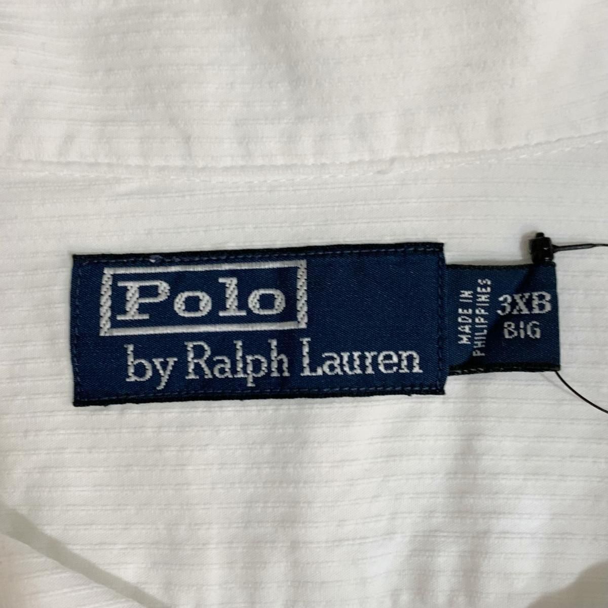 Polo Ralph Lauren Seersucker Cotton Open Collar S/S Shirt 白 Polo Ralph Lauren Seersucker Cotton Open Collar S/S Shirt 白