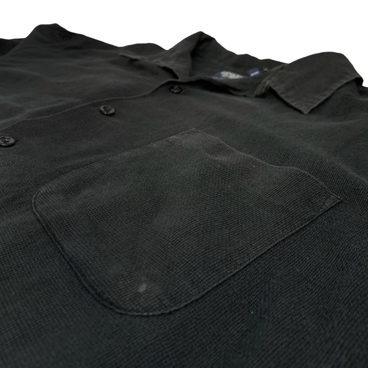 し*ん様 ポロ ラルフローレン 半袖 シャツ XXLブラック 黒 オープンカラー Polo Ralph Lauren 