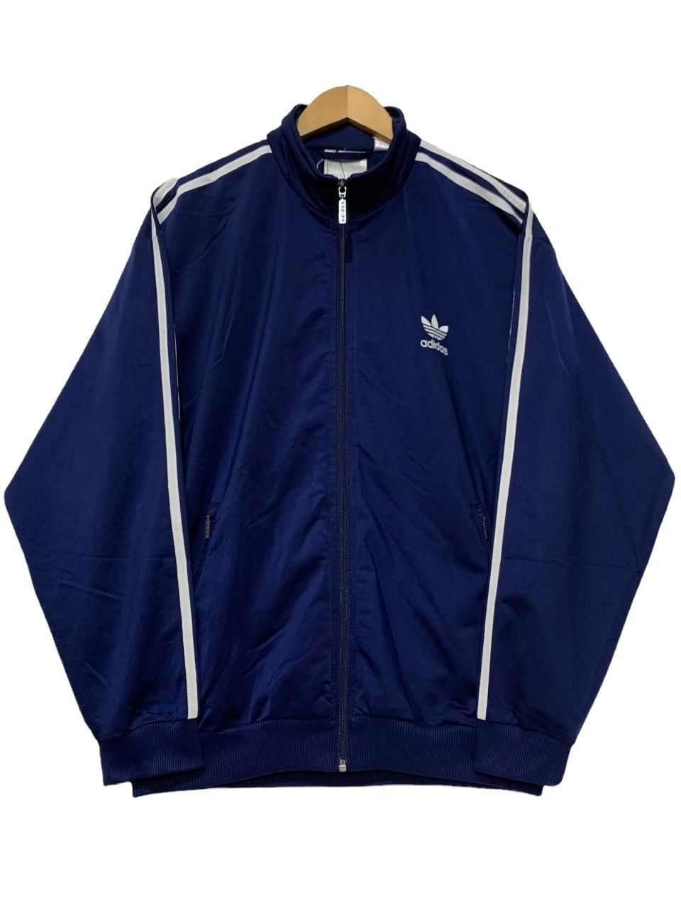 90s adidas Track Jersey 紺 L アディダス トラックジャージ ...