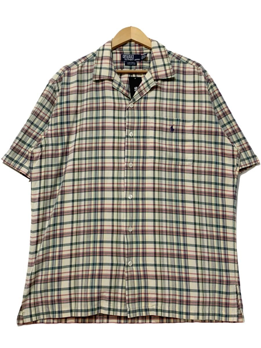 Polo Ralph Lauren CALDWELL Check Open Collar S/S Shirt マルチ M ポロラルフローレン 半袖  シャツ オープンカラー 開襟 チェック 古着 - NEWJOKE ONLINE STORE