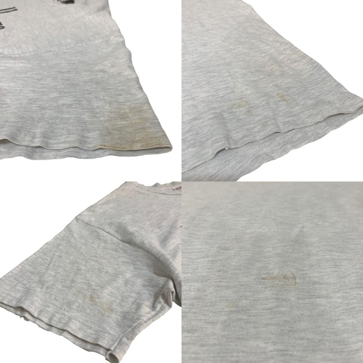 USA製 90s Marlboro Print S/S Tee 白 L 90s マルボロ 半袖 T