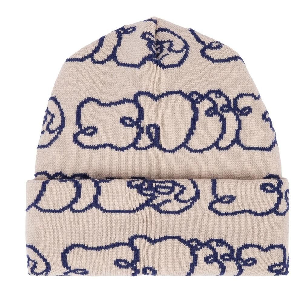 新品 カナダ製 SNEEZE MAGAZINE × CLASSIC GRIP BEANIE (CREAM) ス