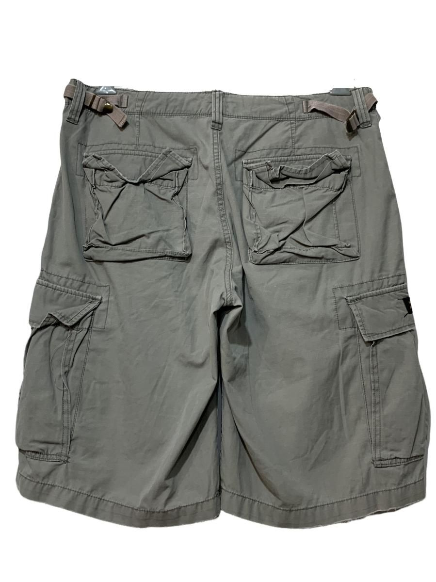 POLO JEANS Rip-Stop Cotton Cargo Shorts 灰 W33 ポロジーンズ