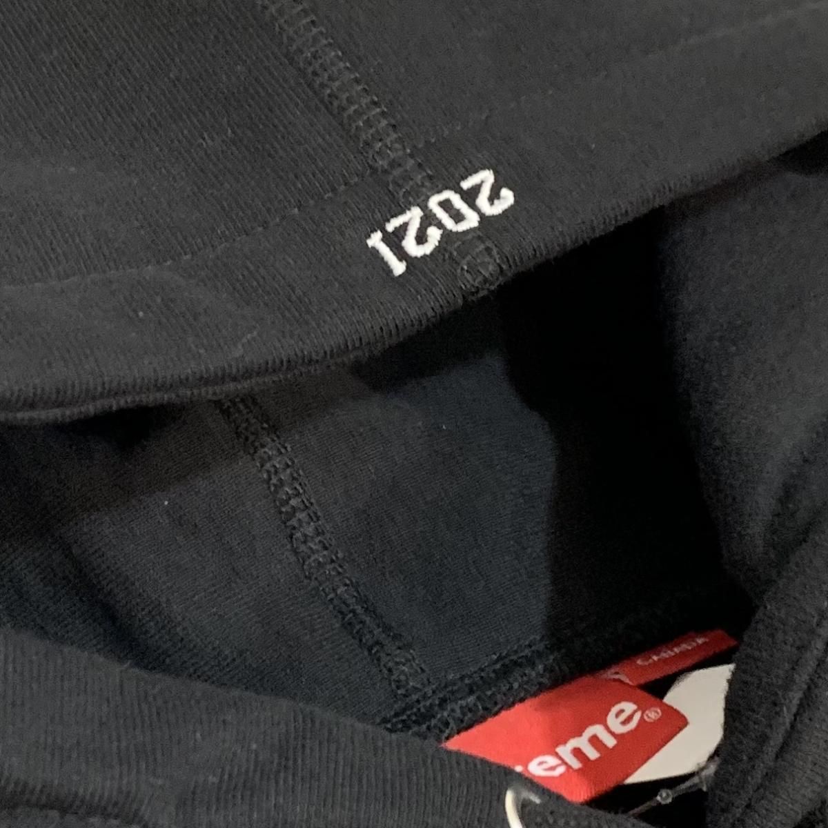 新品 21AW SUPREME Box Logo Hooded Sweatshirt 黒 L 新品 21AW SUPREME Box Logo Hooded Sweatshirt 黒 L