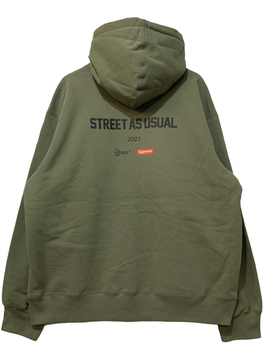 Supreme シュプリーム WTAPS Crewneck Olive　xl