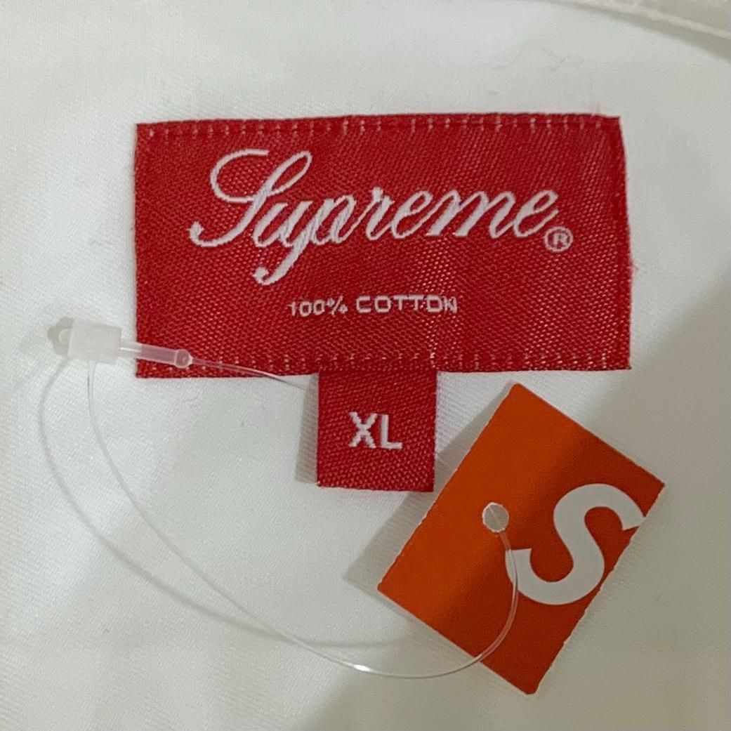 supreme small box logo赤白セット