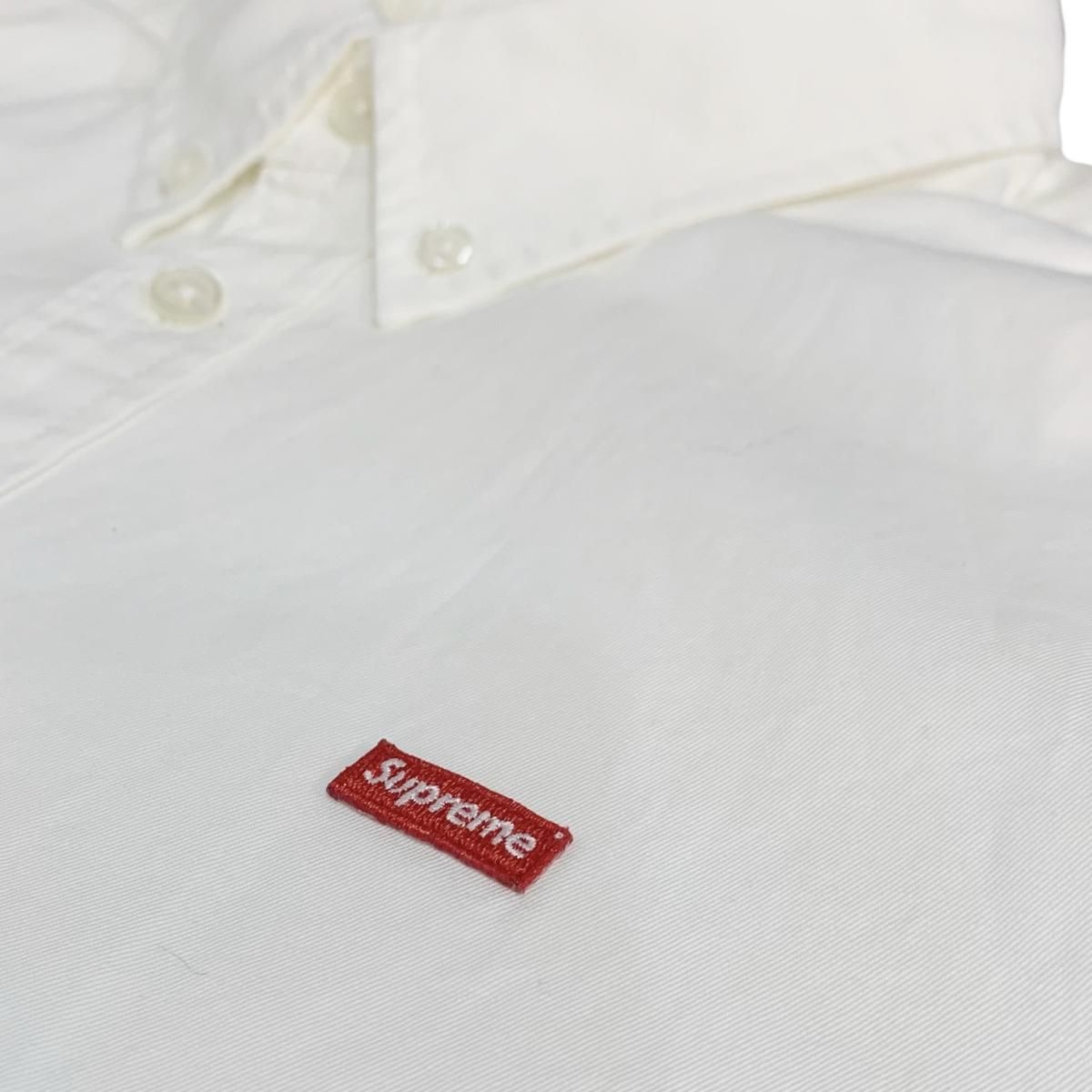 新品 22SS SUPREME Small Box Shirt 白 XL シュプリーム 長袖