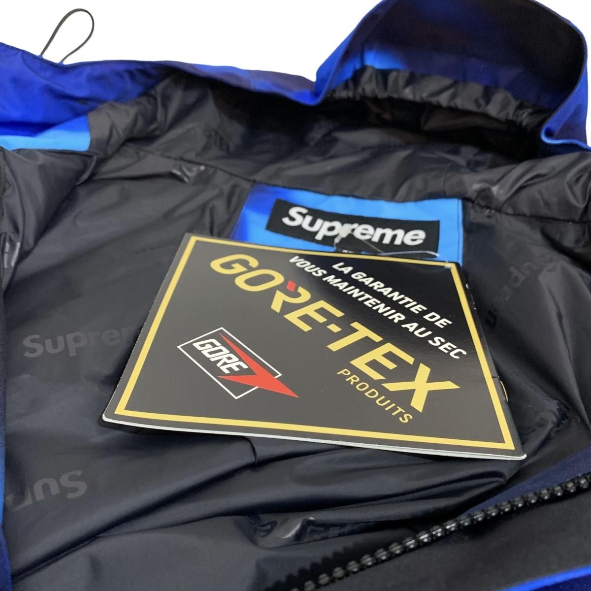 新品 21AW SUPREME Nas and DMX Gore-Tex Shell Jacket 青 XL ...