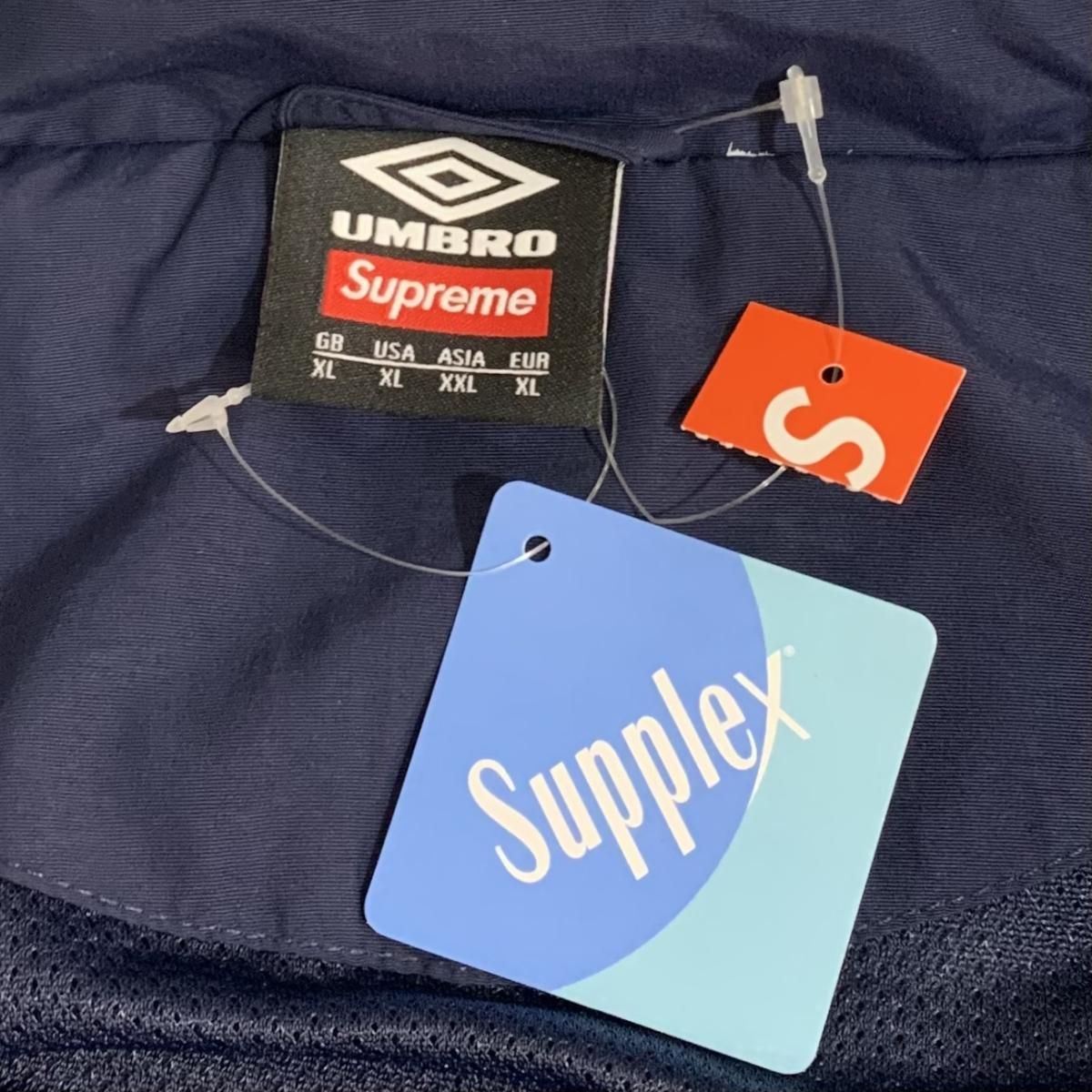 新品 22SS SUPREME × UMBRO Track Jacket 紺 XL シュプリーム アンブロ