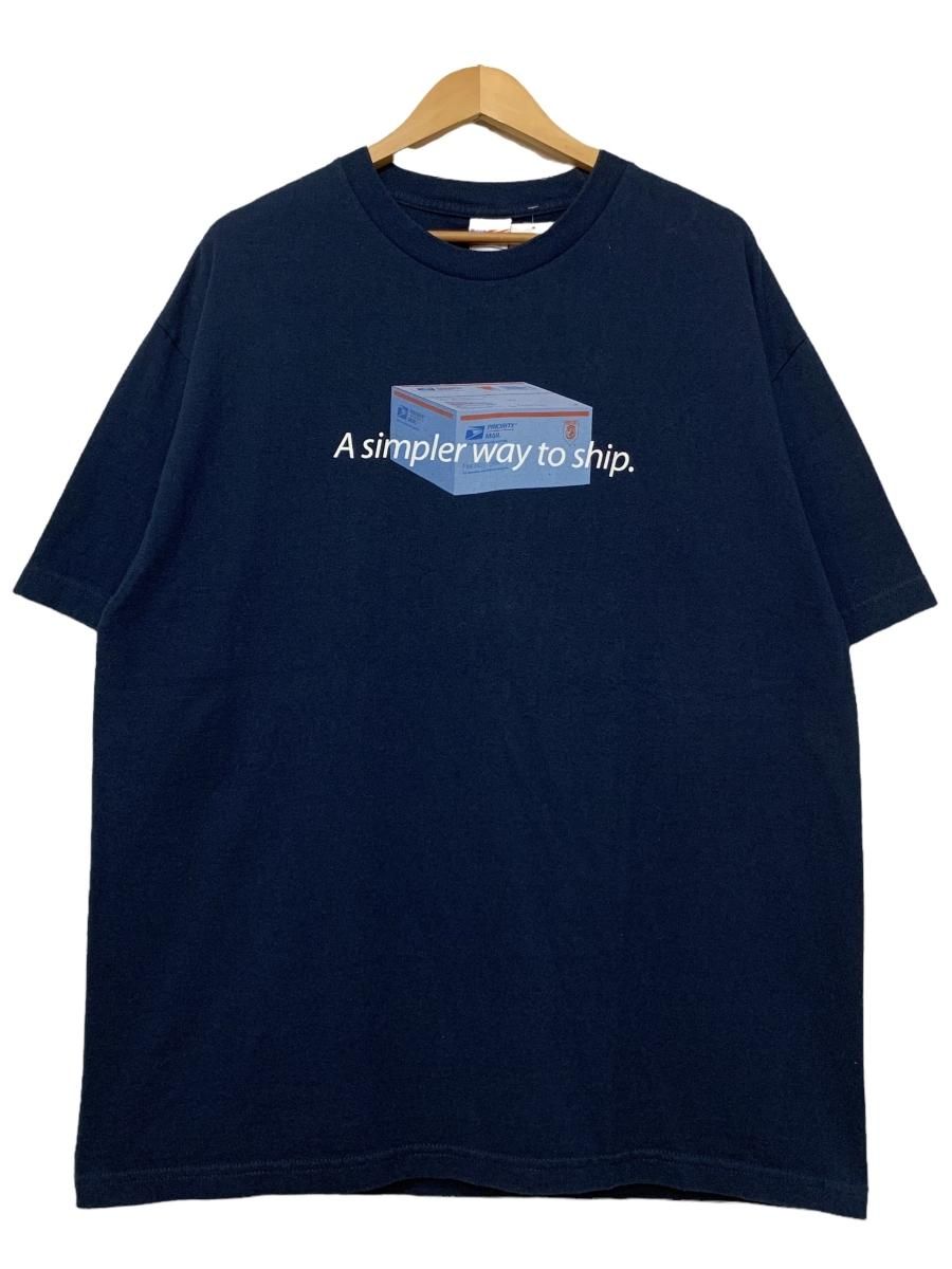 【希少】USA製　USPS　アメリカ合衆国郵便公社　企業物　Tシャツ　ネイビー