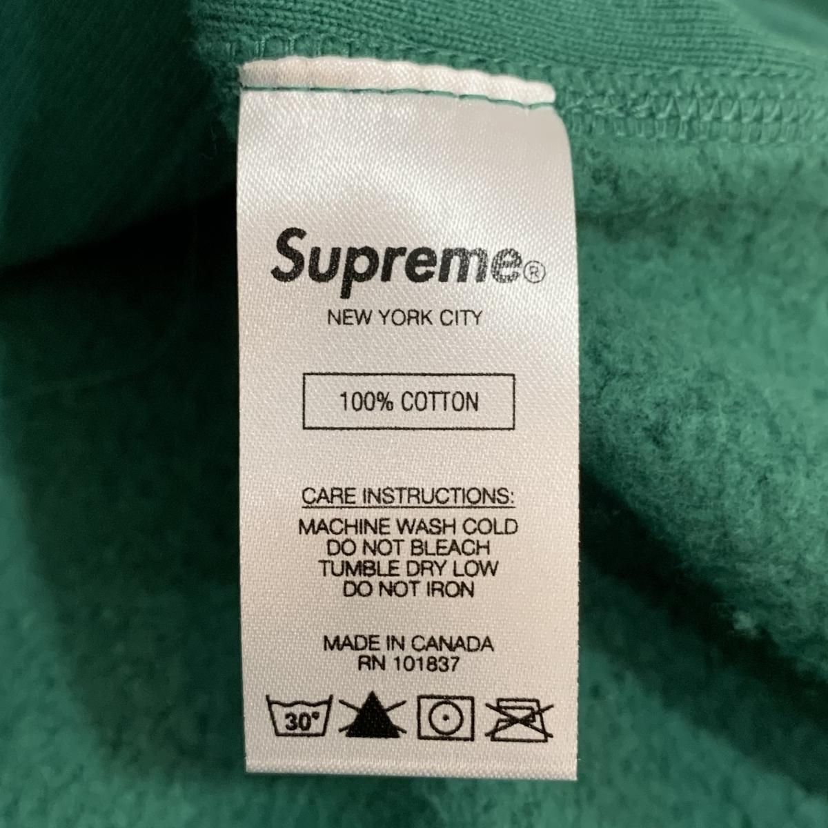 新品 21SS SUPREME KAWS Chalk Logo Hooded Sweatshirt 緑 L 新品 21SS SUPREME KAWS Chalk Logo Hooded Sweatshirt 緑 L