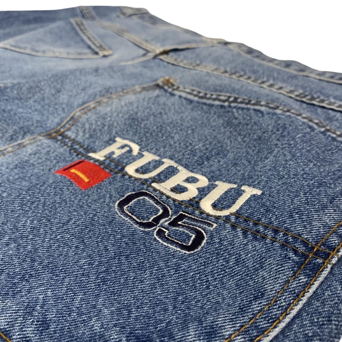 USA製 90~00s FUBU Denim Painter Pants 薄青 W40×L32 フブ USA製 90~00s FUBU Denim Painter Pants 薄青 W40×L32 フブ