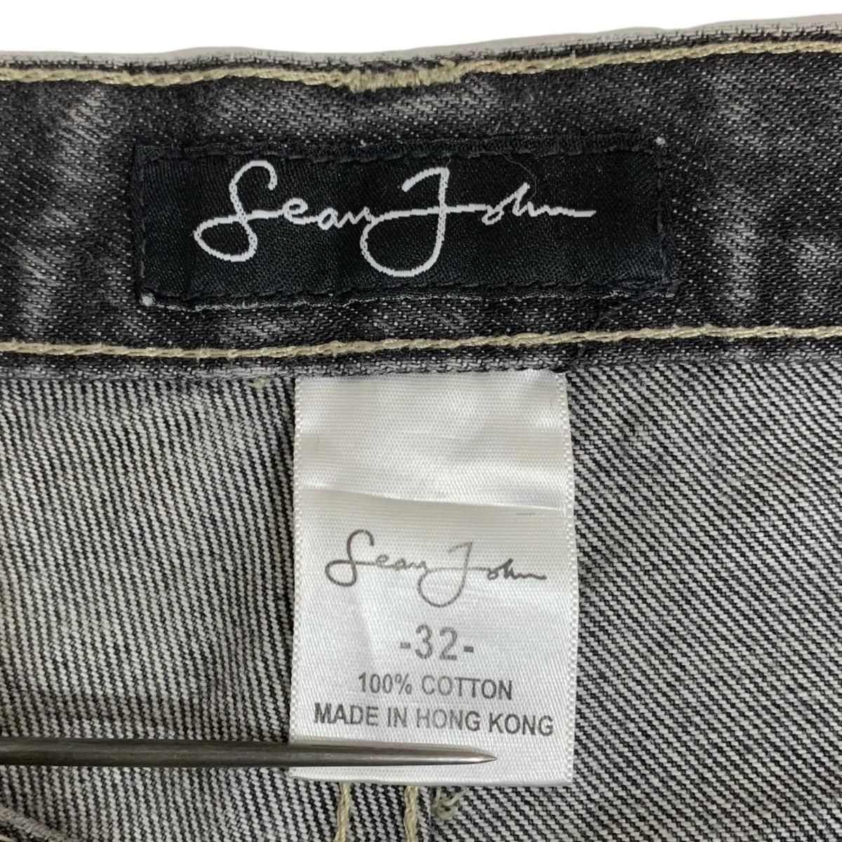 00s Sean John Black Denim Painter Pants 黒 W32×L30 ショーン 00s Sean John Black Denim Painter Pants 黒 W32×L30 ショーン