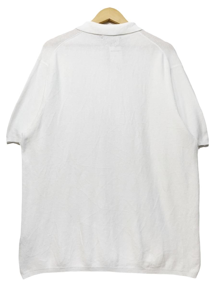 90s Polo Ralph Lauren Cotton Knit Polo Shirt 白 XL ポロ