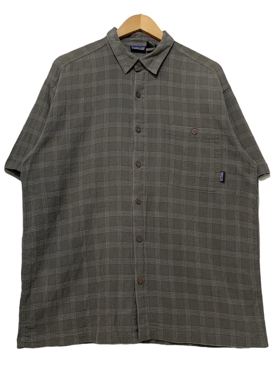 海外ブランド通販 公式サイト Shirt A/C patagonia 02年製 灰 シャツ 半袖 パタゴニア 00s L 半袖シャツ