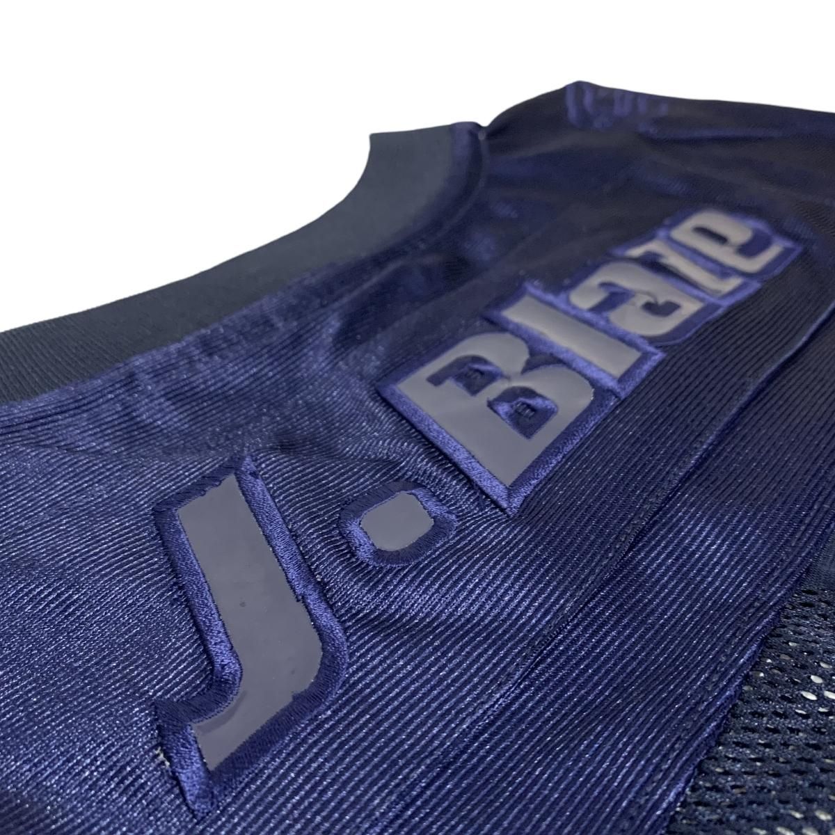 00s Johnny Blaze Mesh Football Jersey 紺 XL ジョニーブレイズ