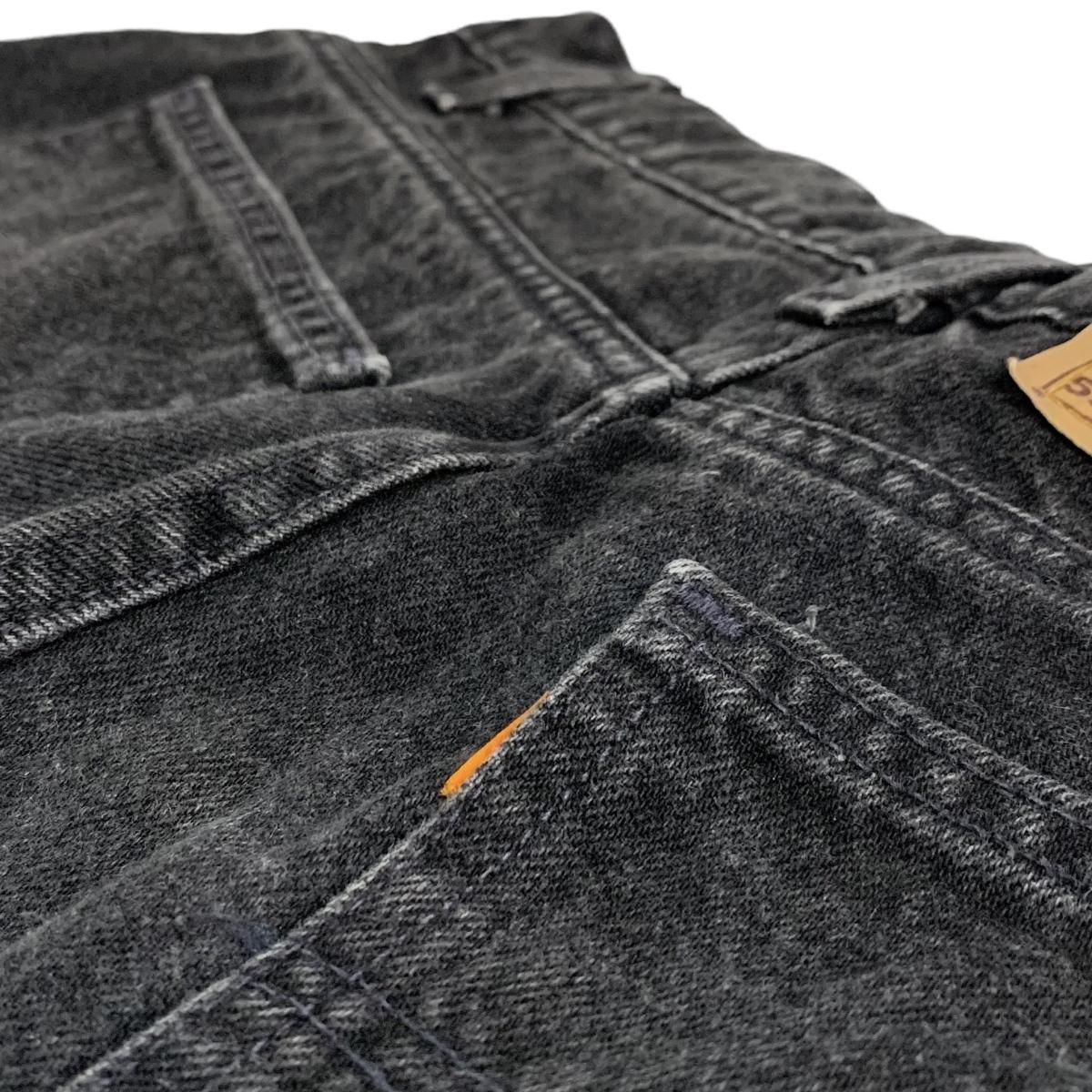90s USA製　Levis 550 デニムショーツ　ブラック　W36 USA製 94年 Levi's 550 Black Denim Shorts 黒 W32 90s