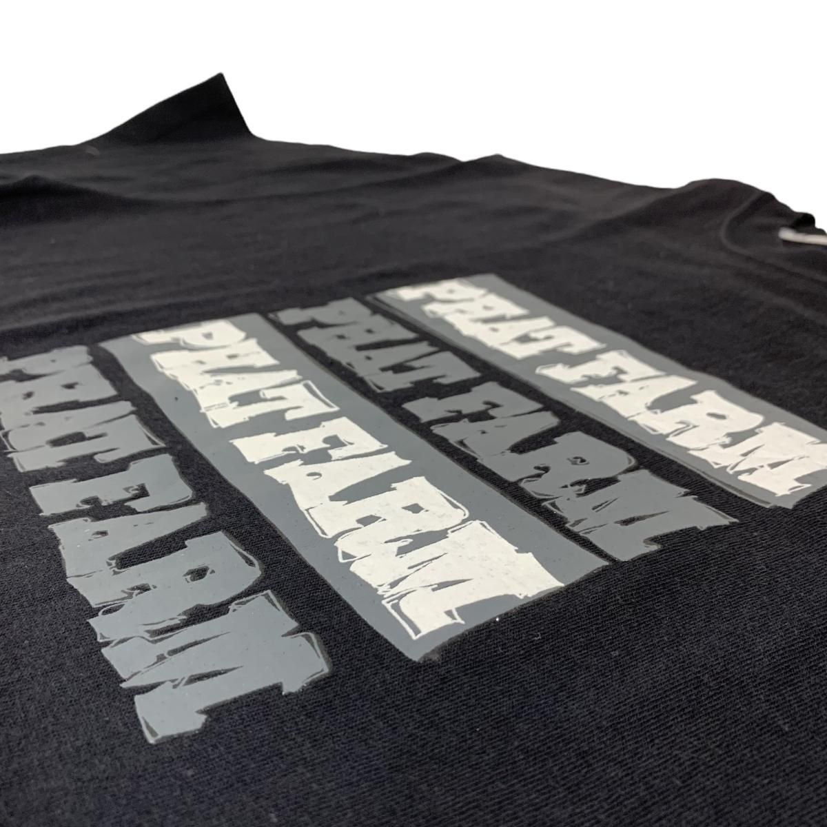 00s PHAT FARM Logo S/S Tee 黒 XXL ファットファーム 半袖 T 00s PHAT FARM Logo S/S Tee 黒 XXL ファットファーム 半袖 T
